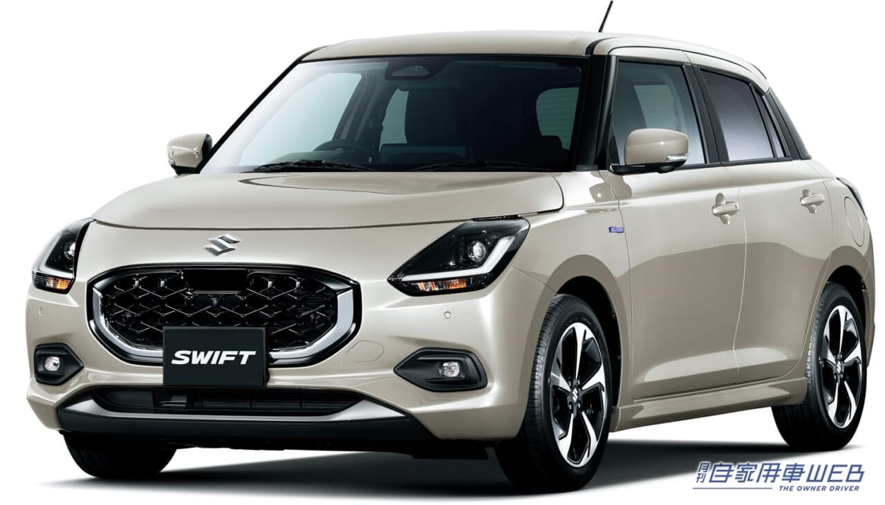 |走りと使い勝手がさらに向上したスズキ新型「スイフト」発売開始!