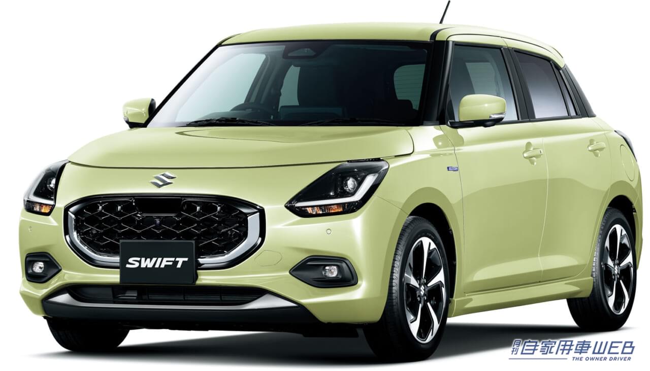 |走りと使い勝手がさらに向上したスズキ新型「スイフト」発売開始!