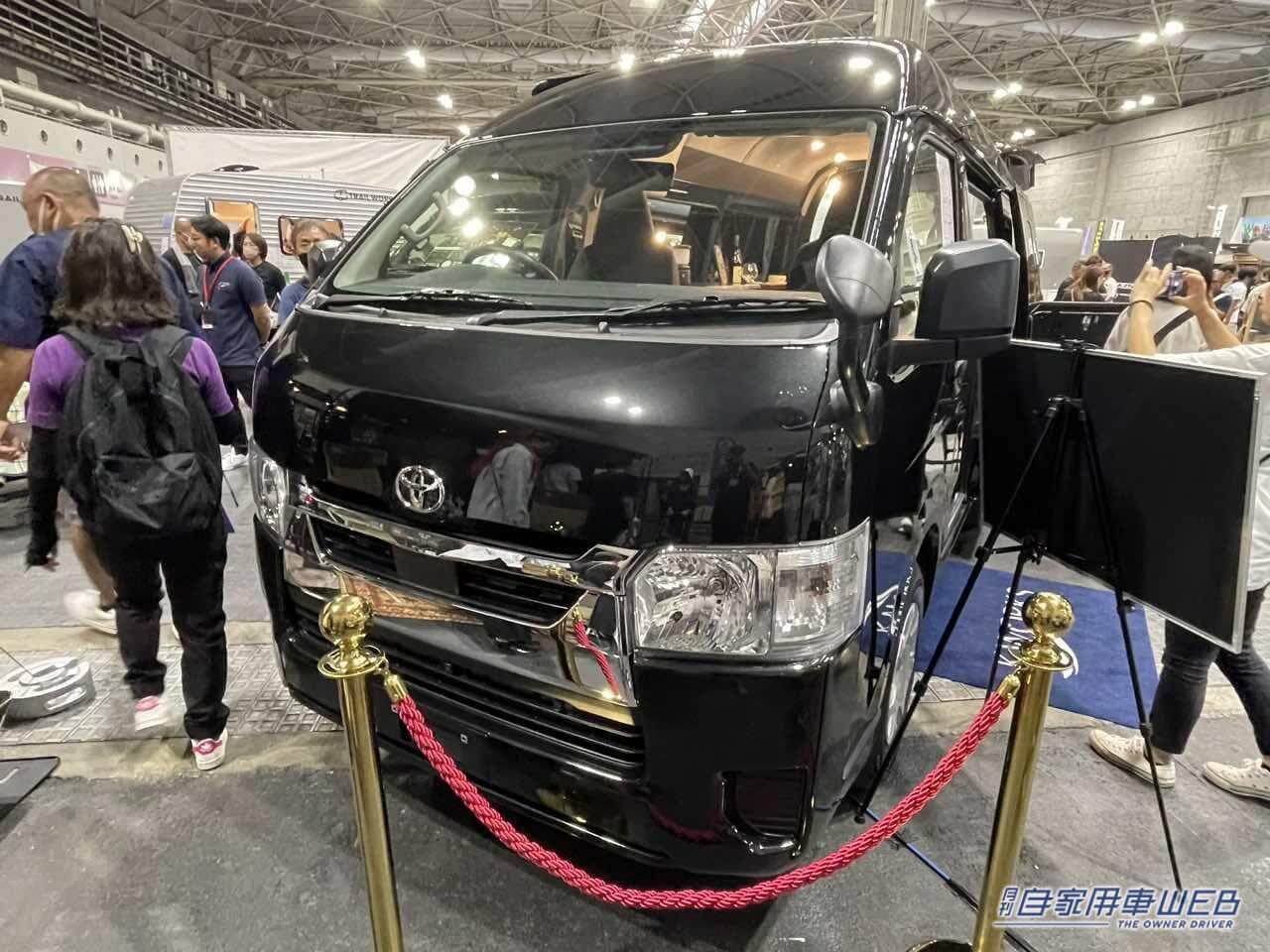 |ワイルド&ラグジュアリーな車を求めているならこれ! トヨタ ハイエースがベースのキャンパー