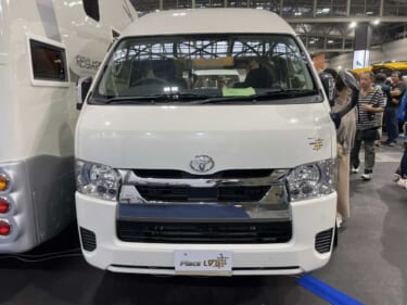 シートレイアウトの幅が広い! トヨタ ハイエースがベースのキャンパー