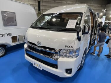 シンプルなレイアウトで荷物をたくさん積み込める！　トヨタ ハイエースがベースのキャンパー