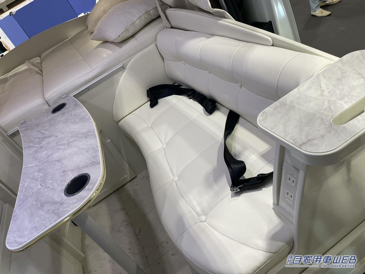 |ホワイト基調でデザイン性の高いインテリアが魅力! トヨタ ハイエースがベースのキャンパー