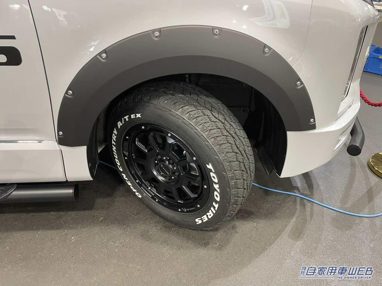 |見た目はワイルド! 機能はシンプル! ミツビシ デリカD:5がベースのキャンパー