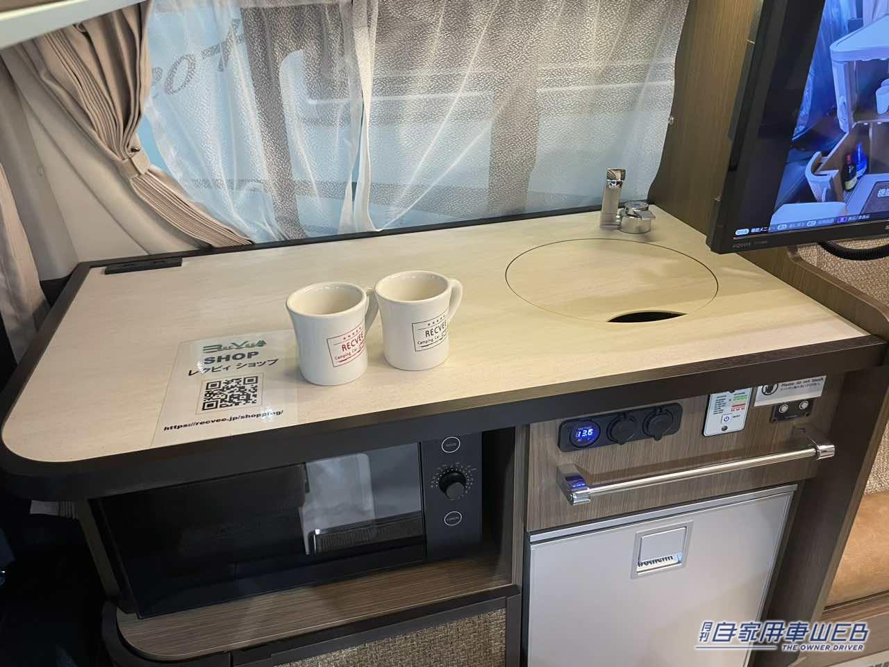 |シートレイアウトの幅が広い! トヨタ ハイエースがベースのキャンパー