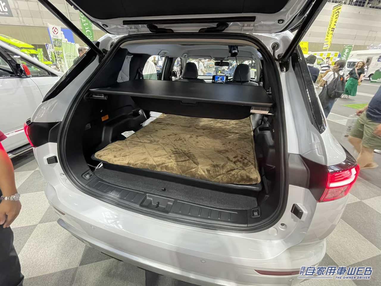 |アウトドア仕様のPHEV車が欲しいならコレ! 三菱アウトランダーPHEVがベースのキャンパー