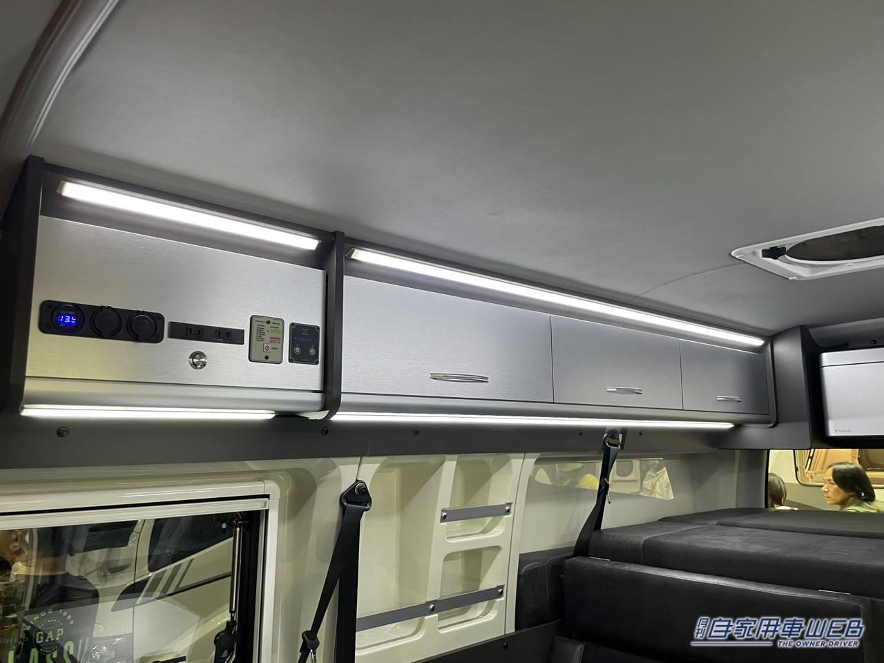 |モダンなインテリアと機能的なベッドが自慢! トヨタ ハイエースがベースのキャンパー