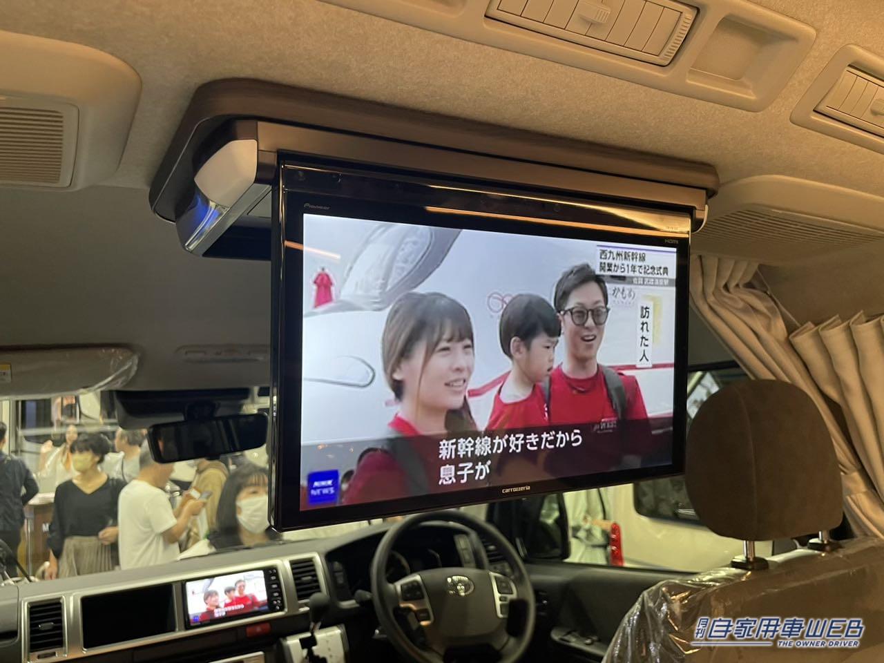 |L字のシートが大きく快適! フラットへの変更も簡単! トヨタ ハイエースがベースのキャンパー