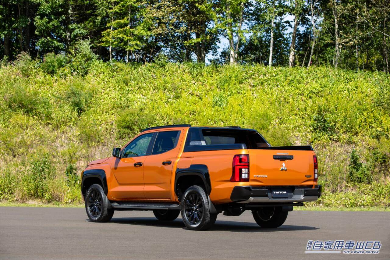 |新世代のピックアップトラック、2024年2月に国内デビュー! ミツビシ「トライトン」国内仕様車の概要を発表