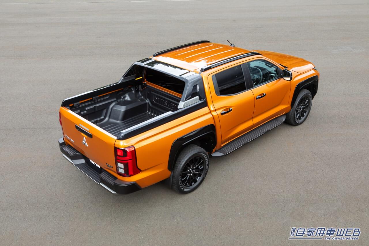 |新世代のピックアップトラック、2024年2月に国内デビュー! ミツビシ「トライトン」国内仕様車の概要を発表