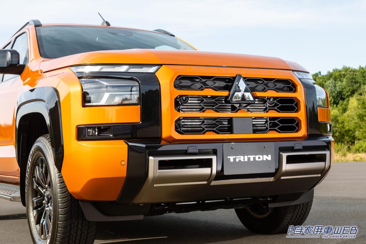 |新世代のピックアップトラック、2024年2月に国内デビュー! ミツビシ「トライトン」国内仕様車の概要を発表