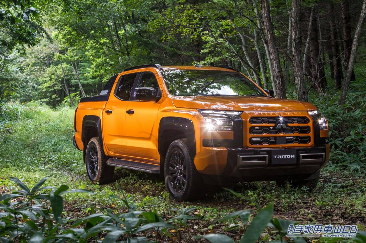 新世代のピックアップトラック、2024年2月に国内デビュー! ミツビシ「トライトン」国内仕様車の概要を発表