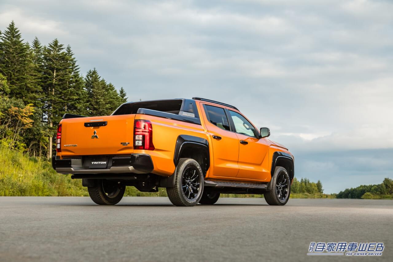 |新世代のピックアップトラック、2024年2月に国内デビュー! ミツビシ「トライトン」国内仕様車の概要を発表