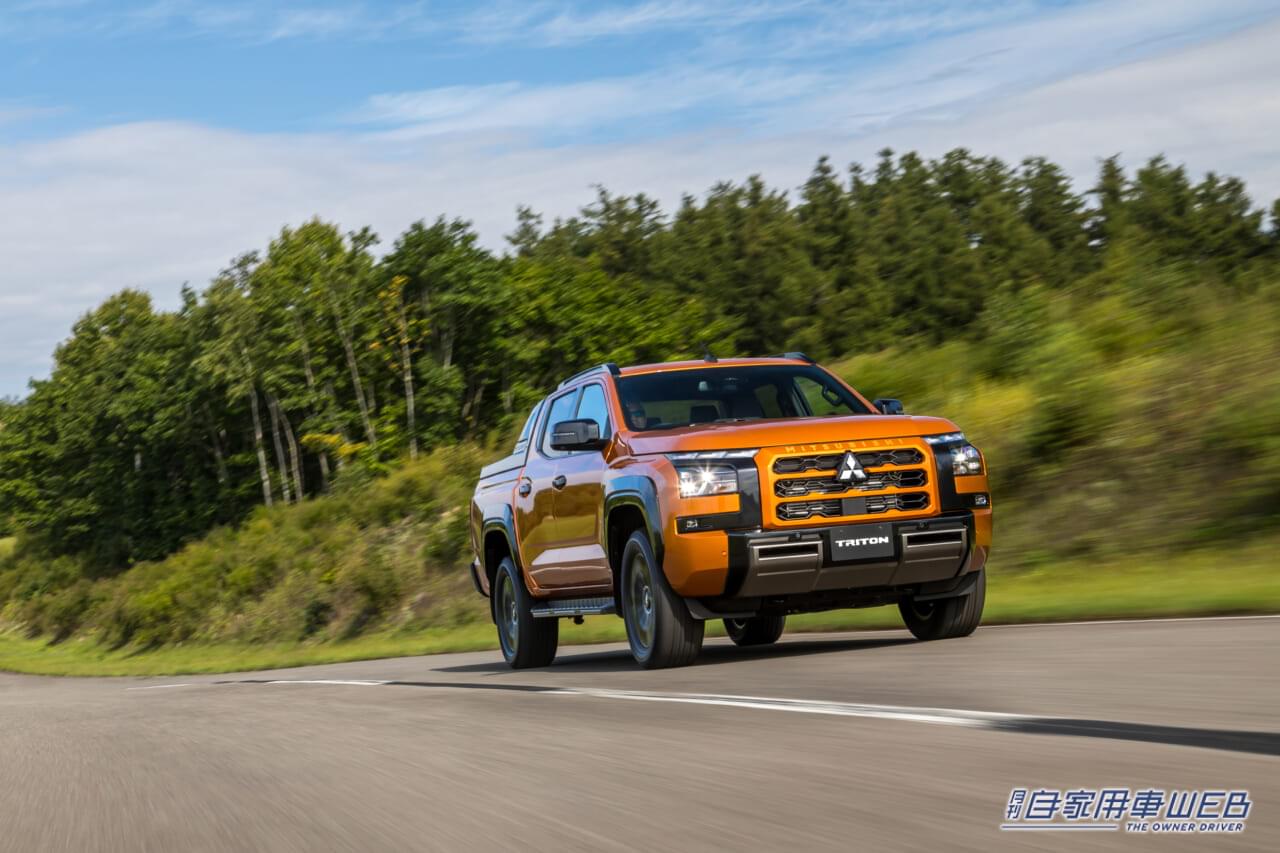 |新世代のピックアップトラック、2024年2月に国内デビュー! ミツビシ「トライトン」国内仕様車の概要を発表