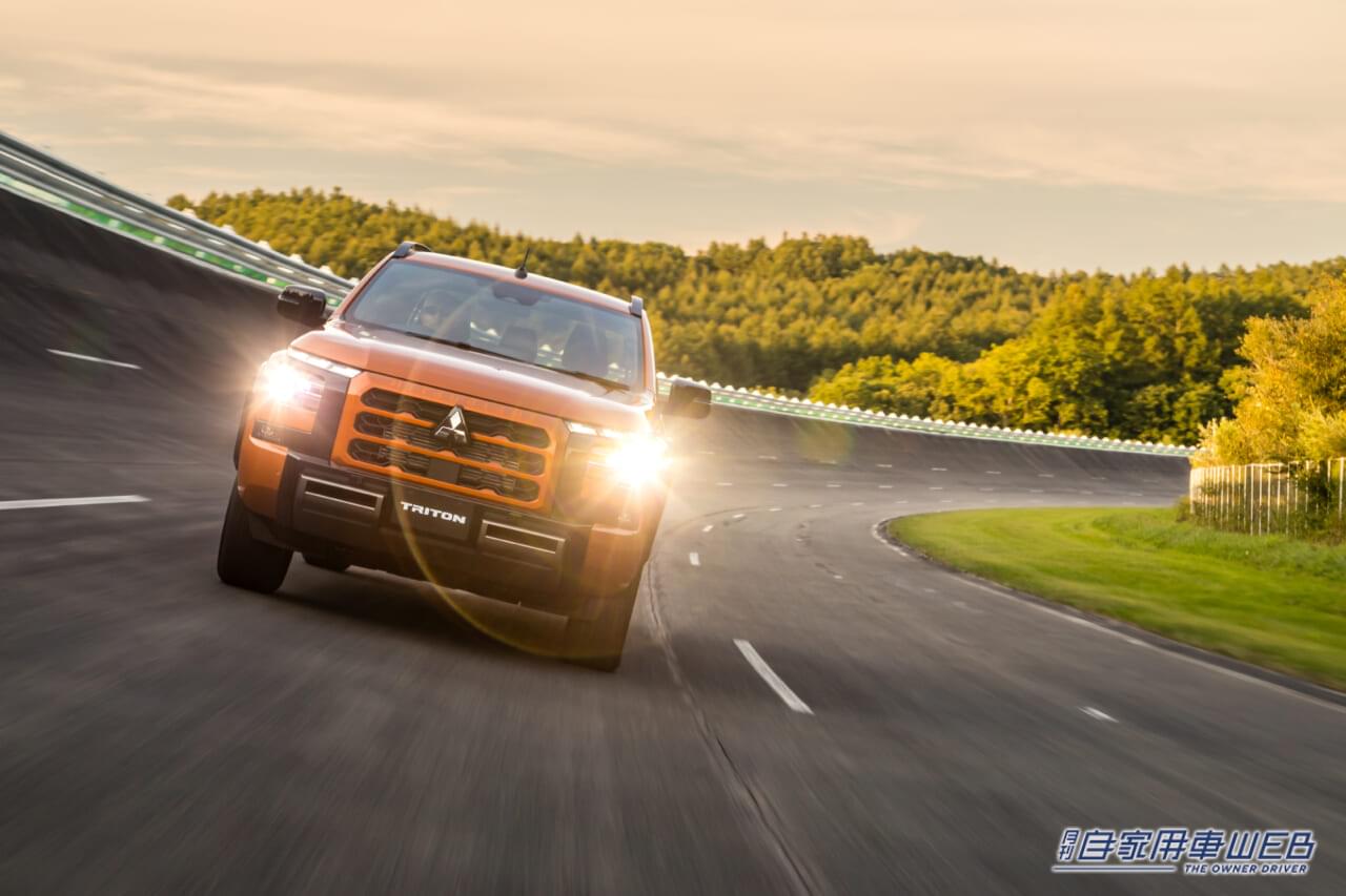 |新世代のピックアップトラック、2024年2月に国内デビュー! ミツビシ「トライトン」国内仕様車の概要を発表