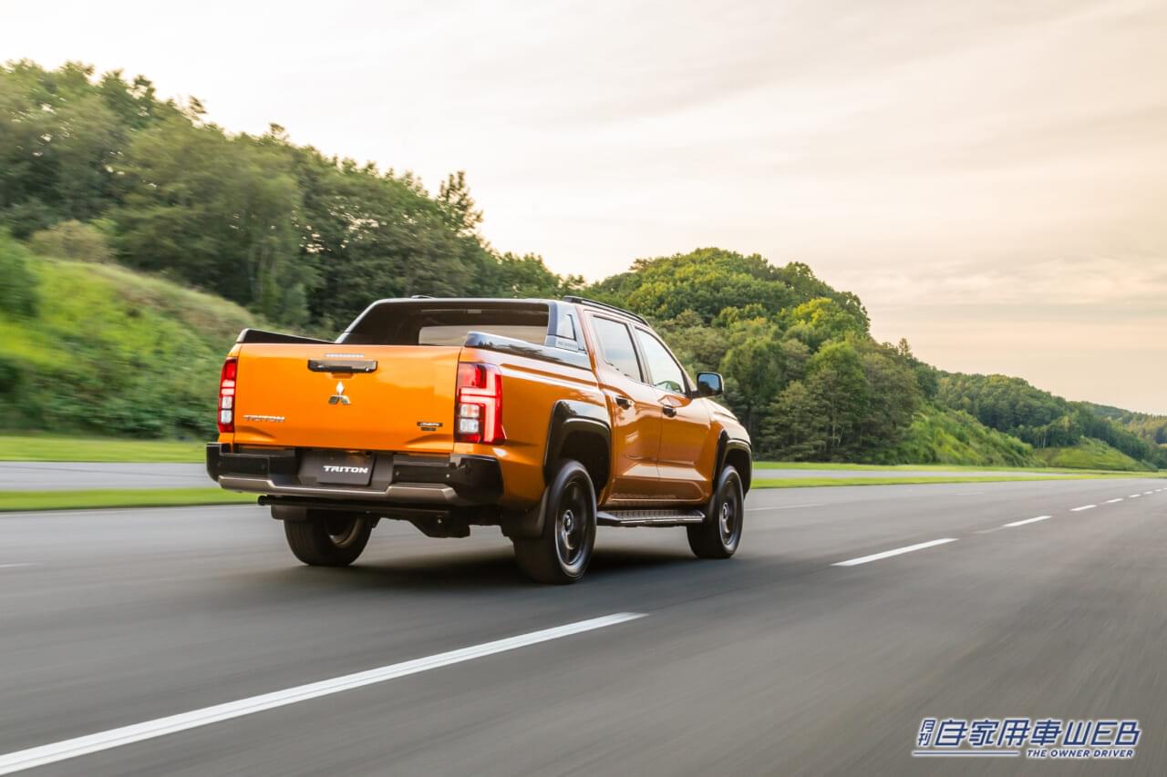 |新世代のピックアップトラック、2024年2月に国内デビュー! ミツビシ「トライトン」国内仕様車の概要を発表