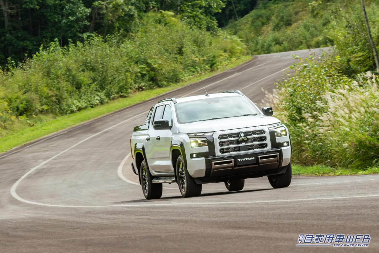 |新世代のピックアップトラック、2024年2月に国内デビュー! ミツビシ「トライトン」国内仕様車の概要を発表