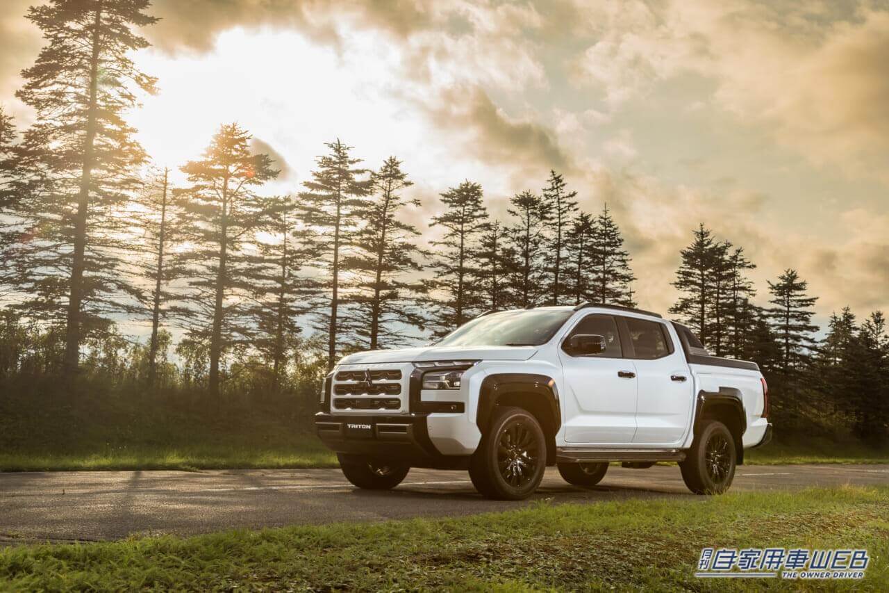 |新世代のピックアップトラック、2024年2月に国内デビュー! ミツビシ「トライトン」国内仕様車の概要を発表