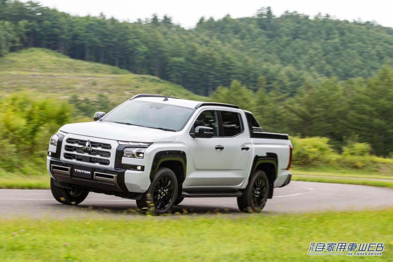|新世代のピックアップトラック、2024年2月に国内デビュー! ミツビシ「トライトン」国内仕様車の概要を発表