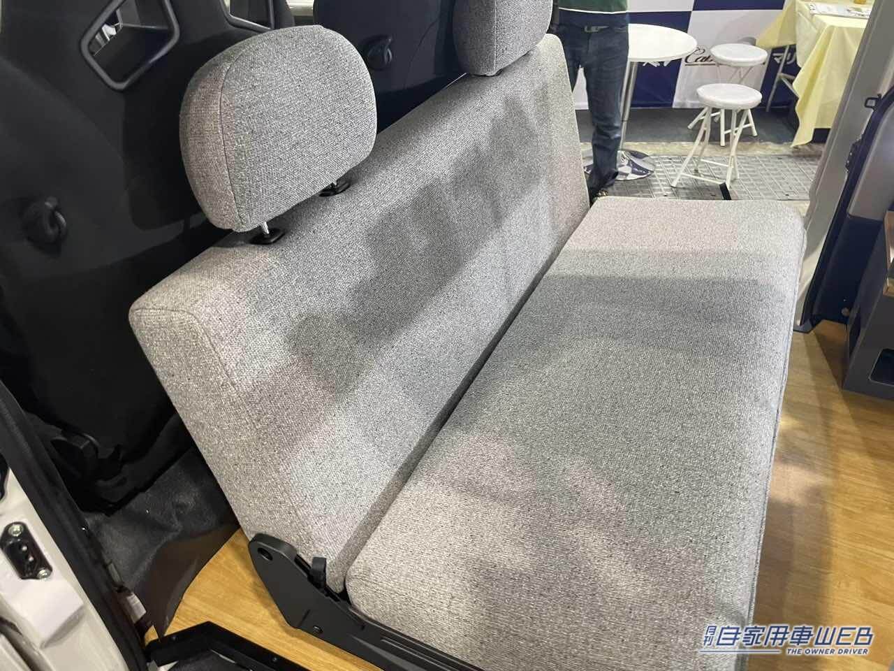 |スッキリとして広く感じる快適車内! トヨタ タウンエースがベースのキャンパー