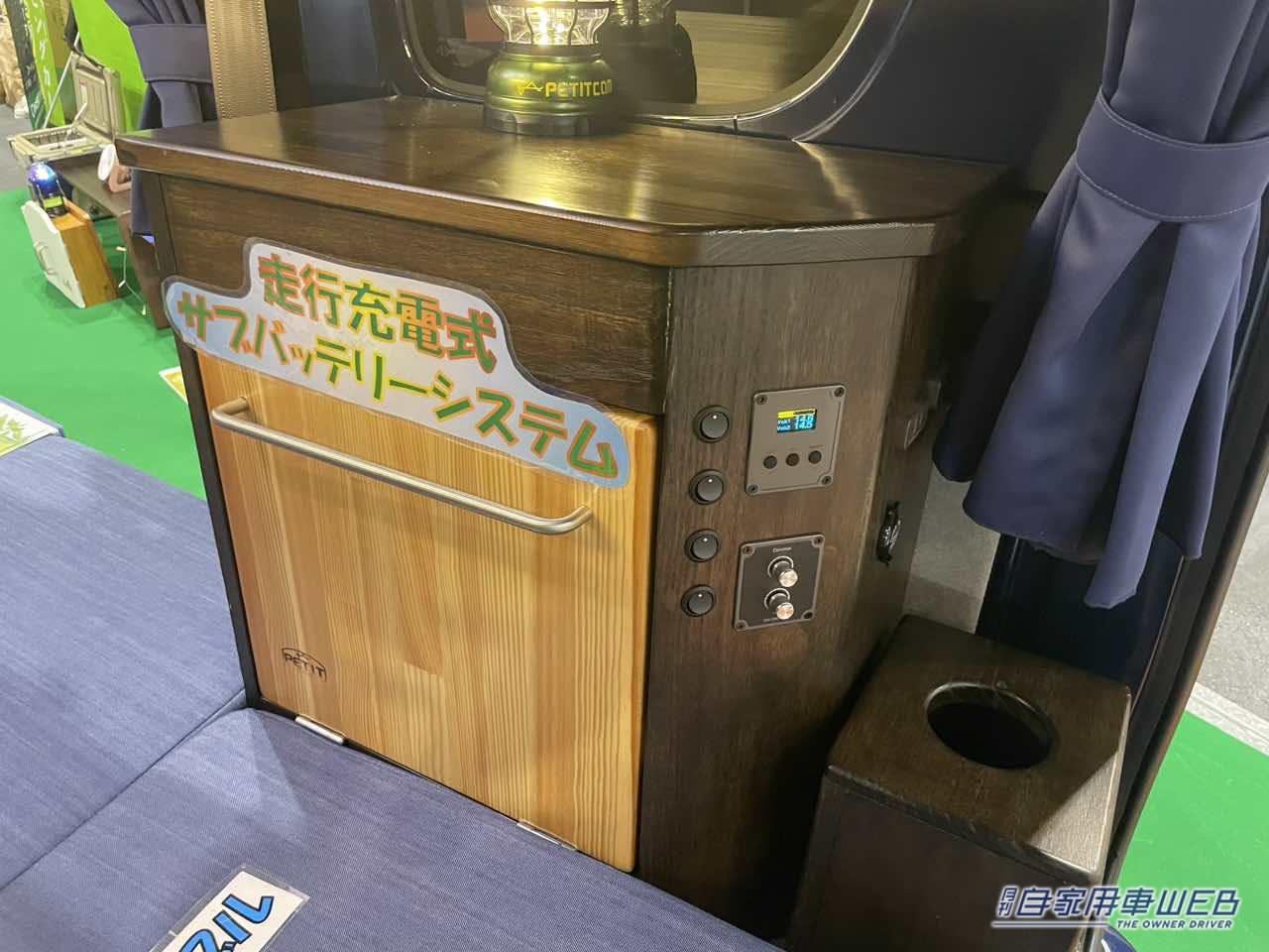 |シンプルで綺麗な青が個性的! 青いボディに青いシートのスズキ エブリイがベースの軽キャンパー