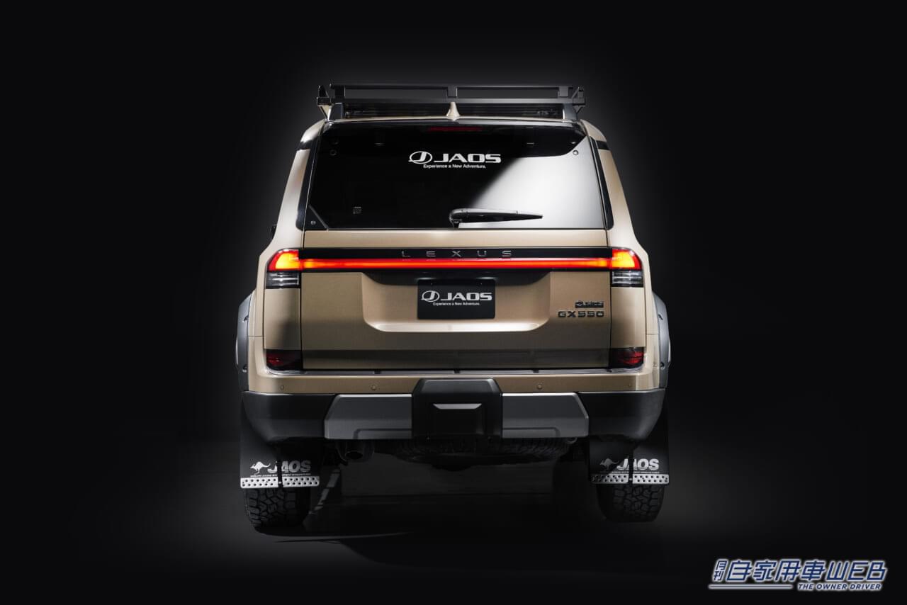 |レクサス、ジャオスと共同開発の新型「GX550“OVERTRAIL”」カスタマイズモデルを出展【東京オートサロン2024】