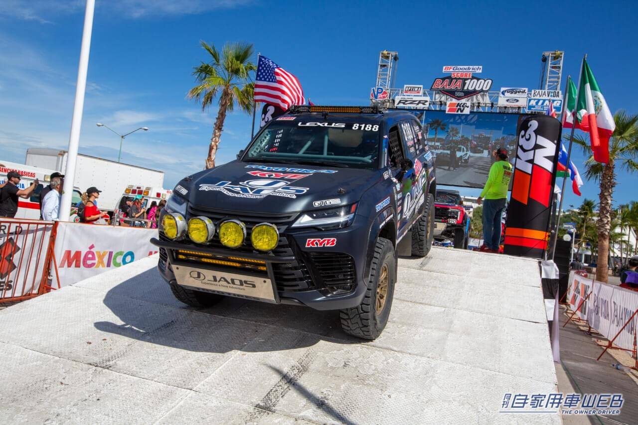 |レクサス、ジャオスと共同開発の新型「GX550“OVERTRAIL”」カスタマイズモデルを出展【東京オートサロン2024】