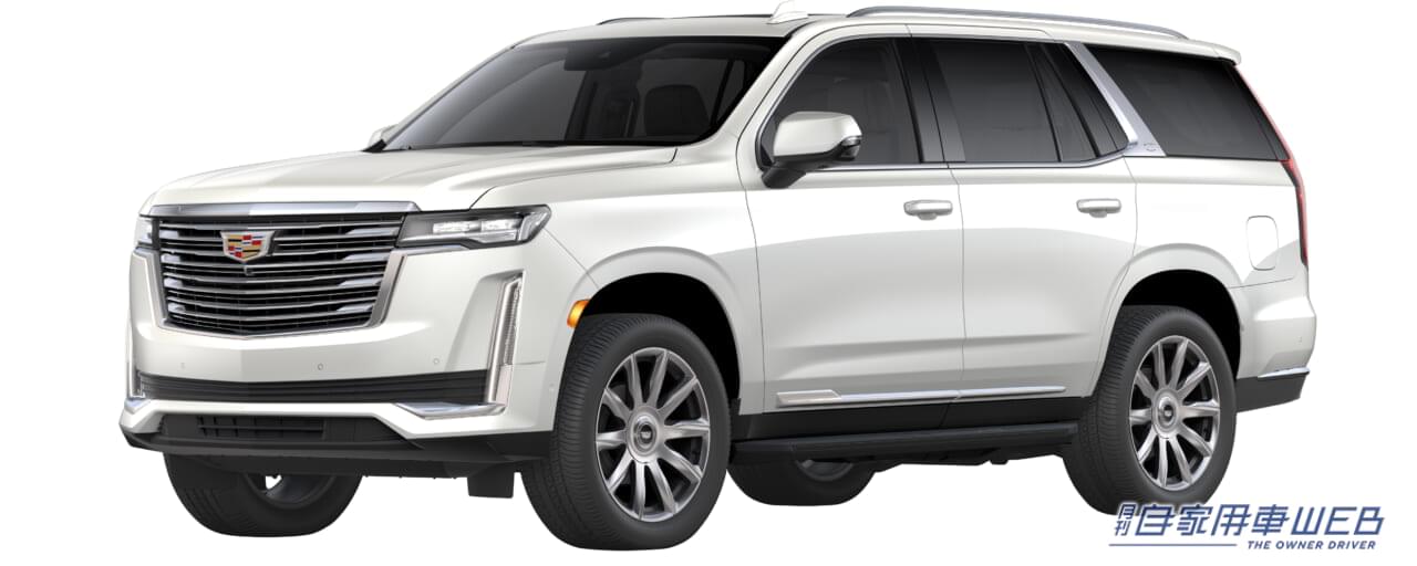 |初の8人乗り仕様「プレミアム」グレードを追加導入。キャデラック・エスカレード 2024年モデルを発表