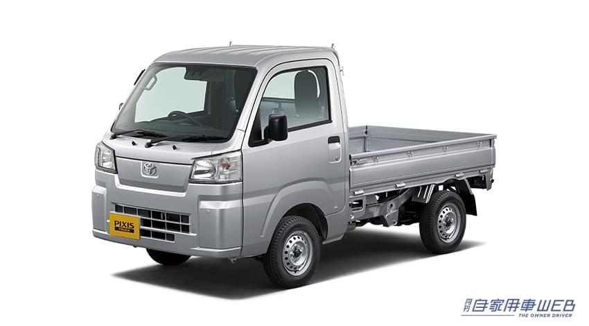 |荷台がそのままテントになる! トヨタ ピクシストラックがベースの軽キャンパー