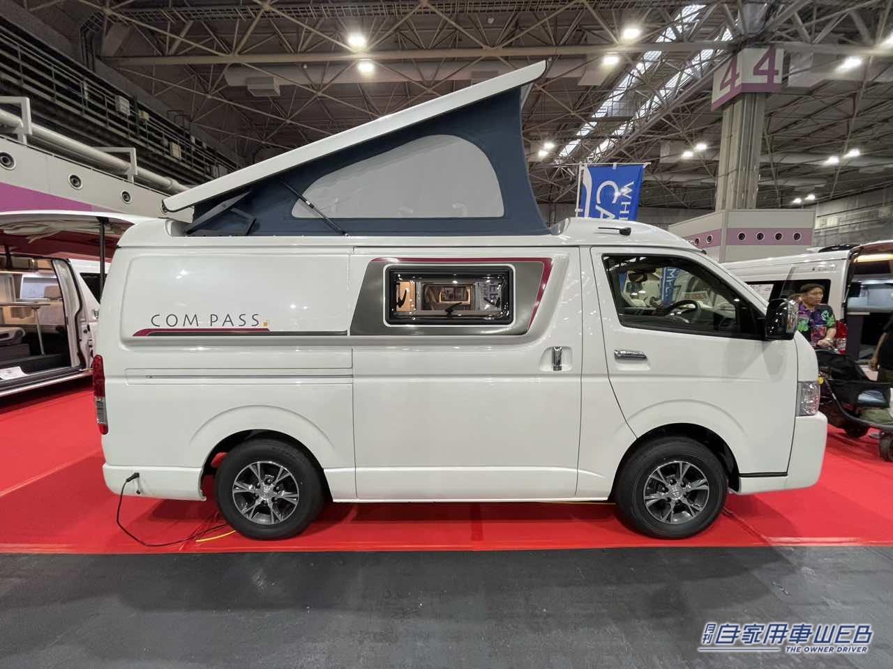 |ボックスシートもベッドも常設だから使いやすくて最高だ! トヨタ ハイエースがベースのキャンパー