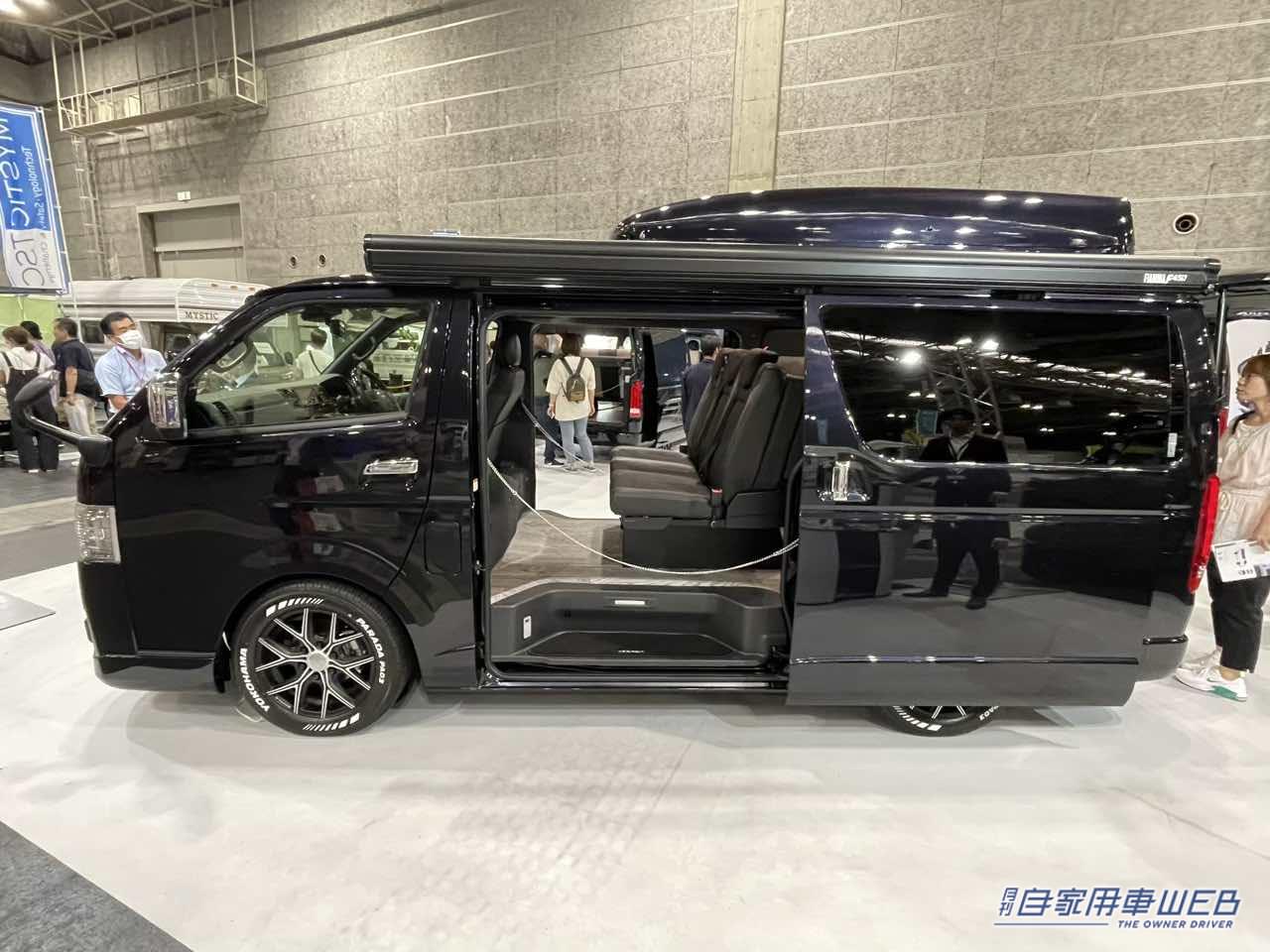 |シンプルだから間違いない! トヨタ ハイエースがベースのキャンパー