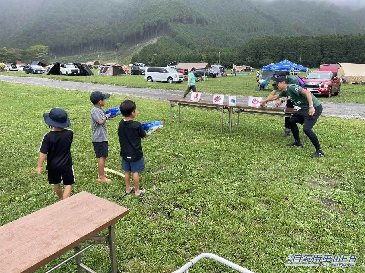 |アウトドアを愛する人とミツビシの車が大集合! 「スターキャンプ2023」