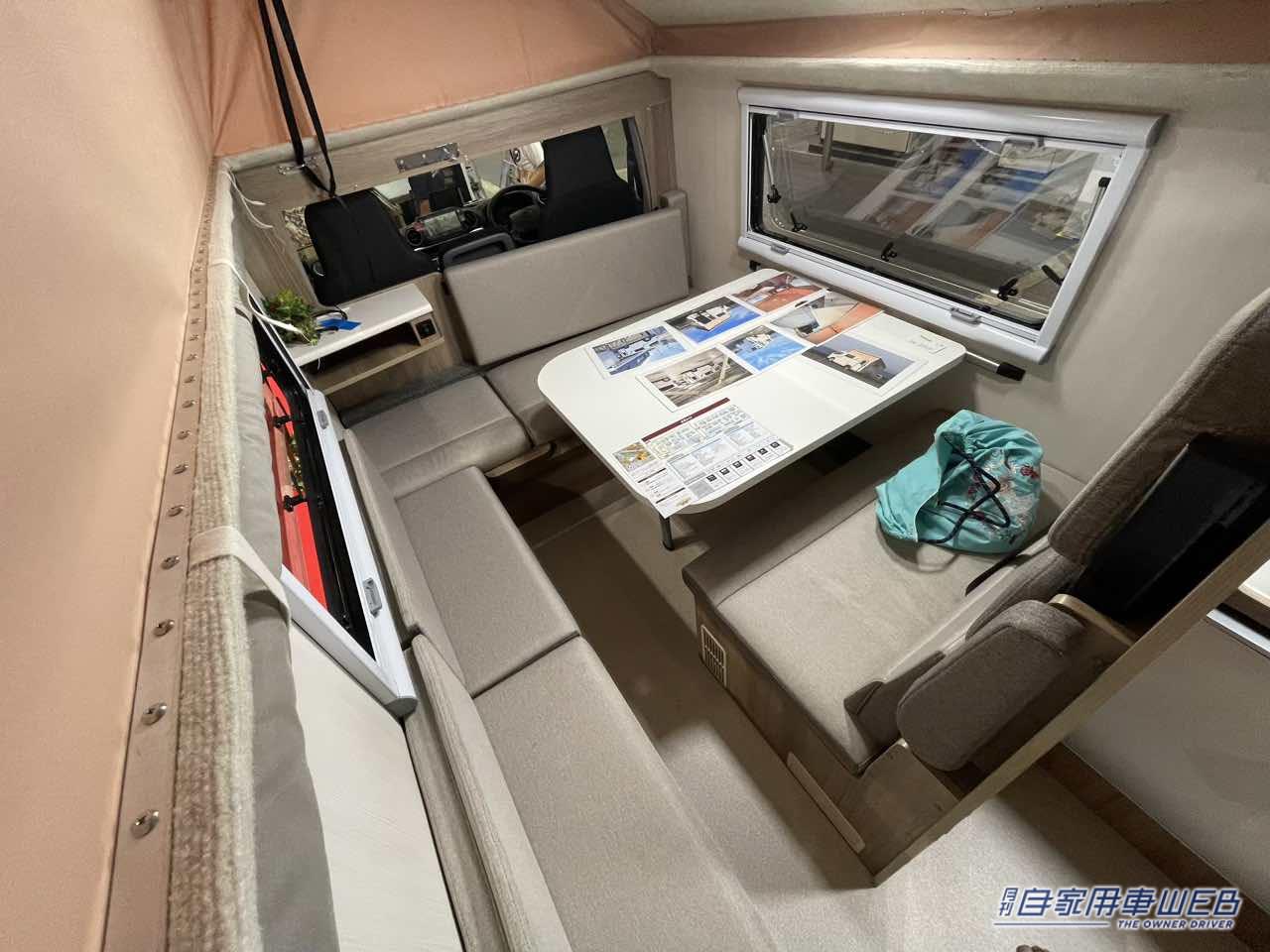 |キャンピングカー専用設計だから快適さは段違い! トヨタ カムロードがベースのキャンパー