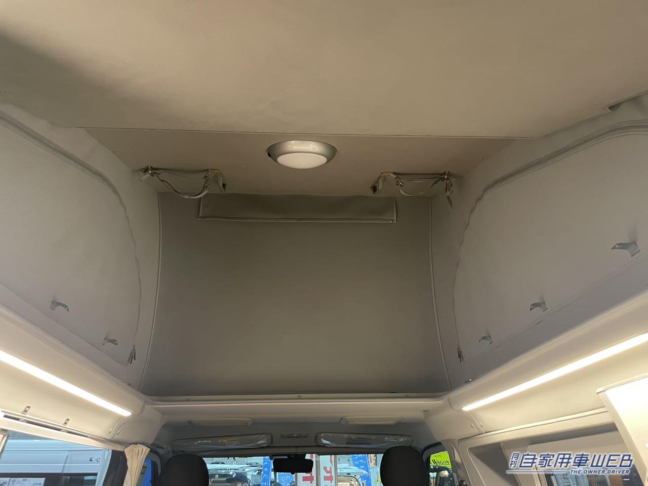 |ボックスシートもベッドも常設だから使いやすくて最高だ! トヨタ ハイエースがベースのキャンパー