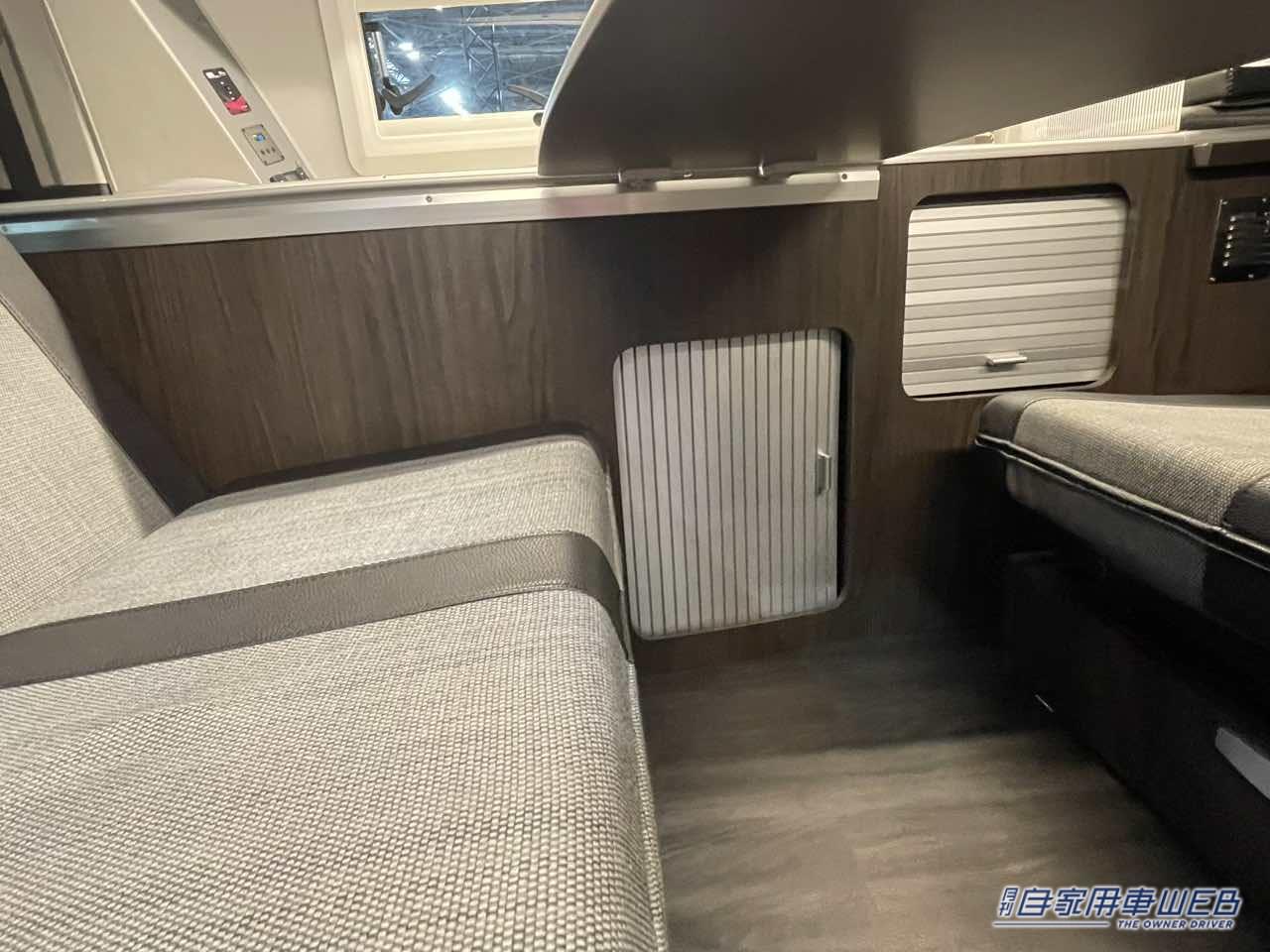 |ボックスシートもベッドも常設だから使いやすくて最高だ! トヨタ ハイエースがベースのキャンパー