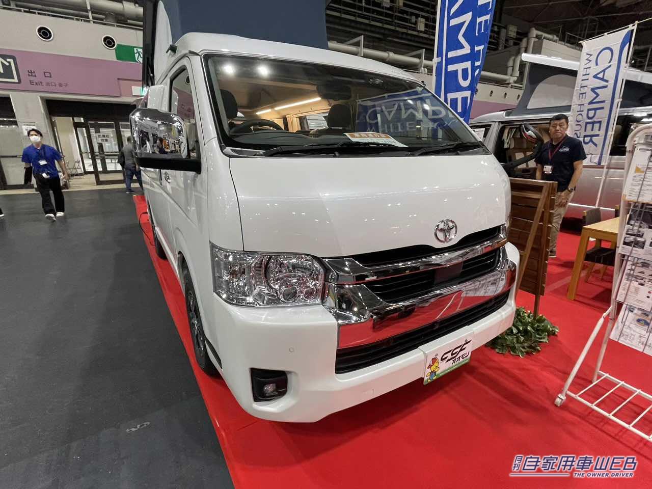 |ボックスシートもベッドも常設だから使いやすくて最高だ! トヨタ ハイエースがベースのキャンパー