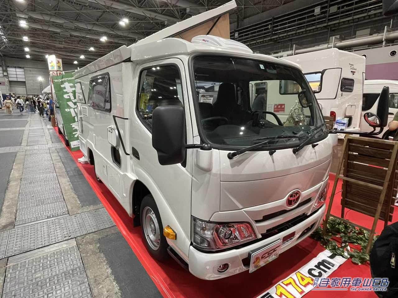 |キャンピングカー専用設計だから快適さは段違い! トヨタ カムロードがベースのキャンパー