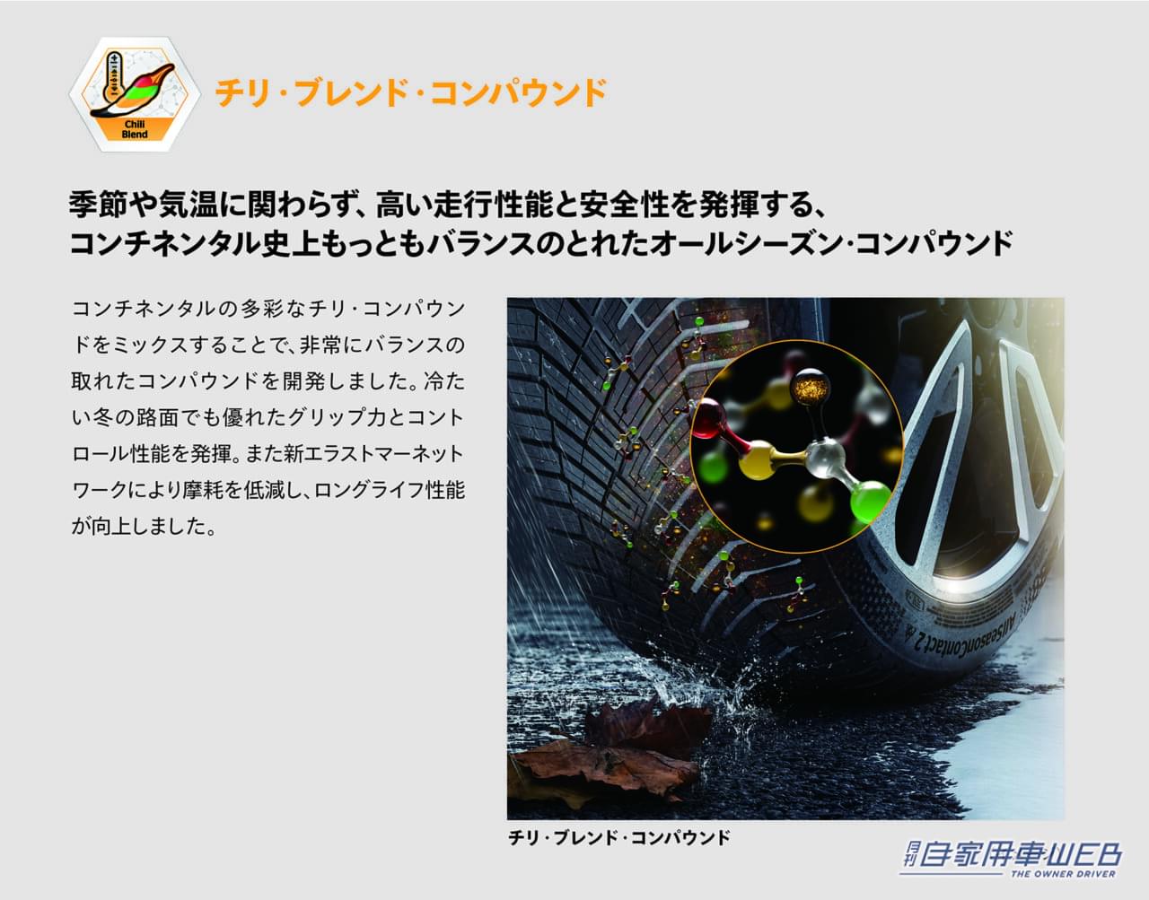 |コンチネンタル、オールシーズンタイヤ「AllSeasonContact 2」を発売
