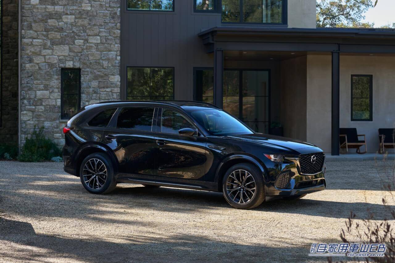 CX-70北米仕様|欧州マツダが新型3列シートSUV「CX-80」のデビューを告知!