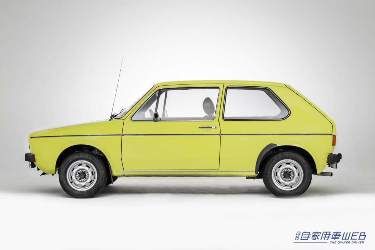 |「Golf」誕生50周年記念!初代「Golf」と前身となった「EA 276」コンセプトカーが展示!