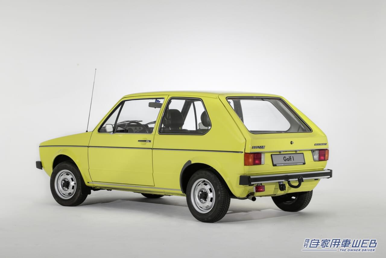 |「Golf」誕生50周年記念!初代「Golf」と前身となった「EA 276」コンセプトカーが展示!