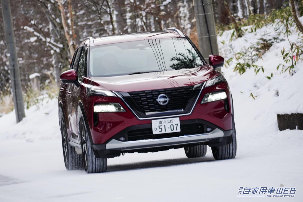 雪道で最新電動4WDの実力を再確認! 日産・エクストレイル「e-4ORCE」モデル、試乗インプレッション