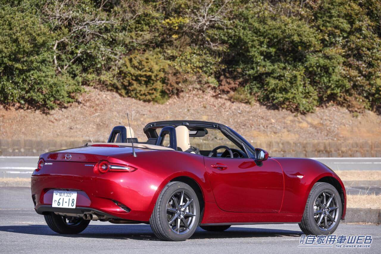 |最新ロードスターはマニュアル車がベストバイ! マツダ・ロードスター 試乗インプレッション