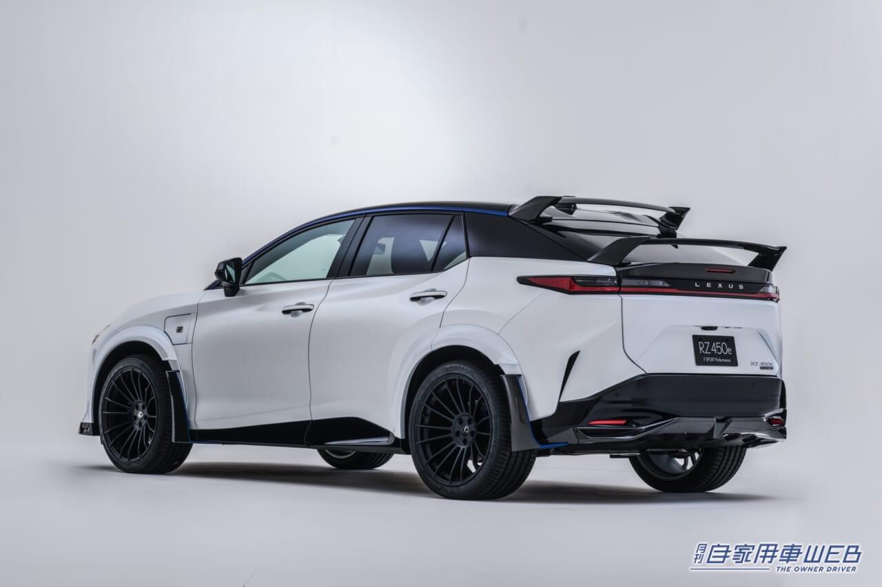 |レクサス、「RZ450e」特別仕様車”F SPORT Performance”を、100台限定で抽選販売