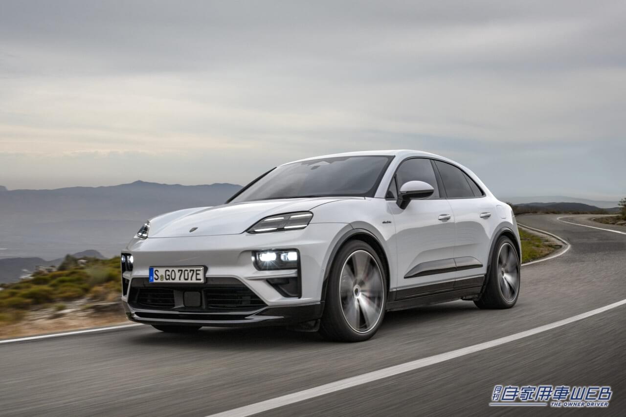 ポルシェ、新型マカンをワールドプレミア! ポルシェSUV初のフル電動モデルとして登場