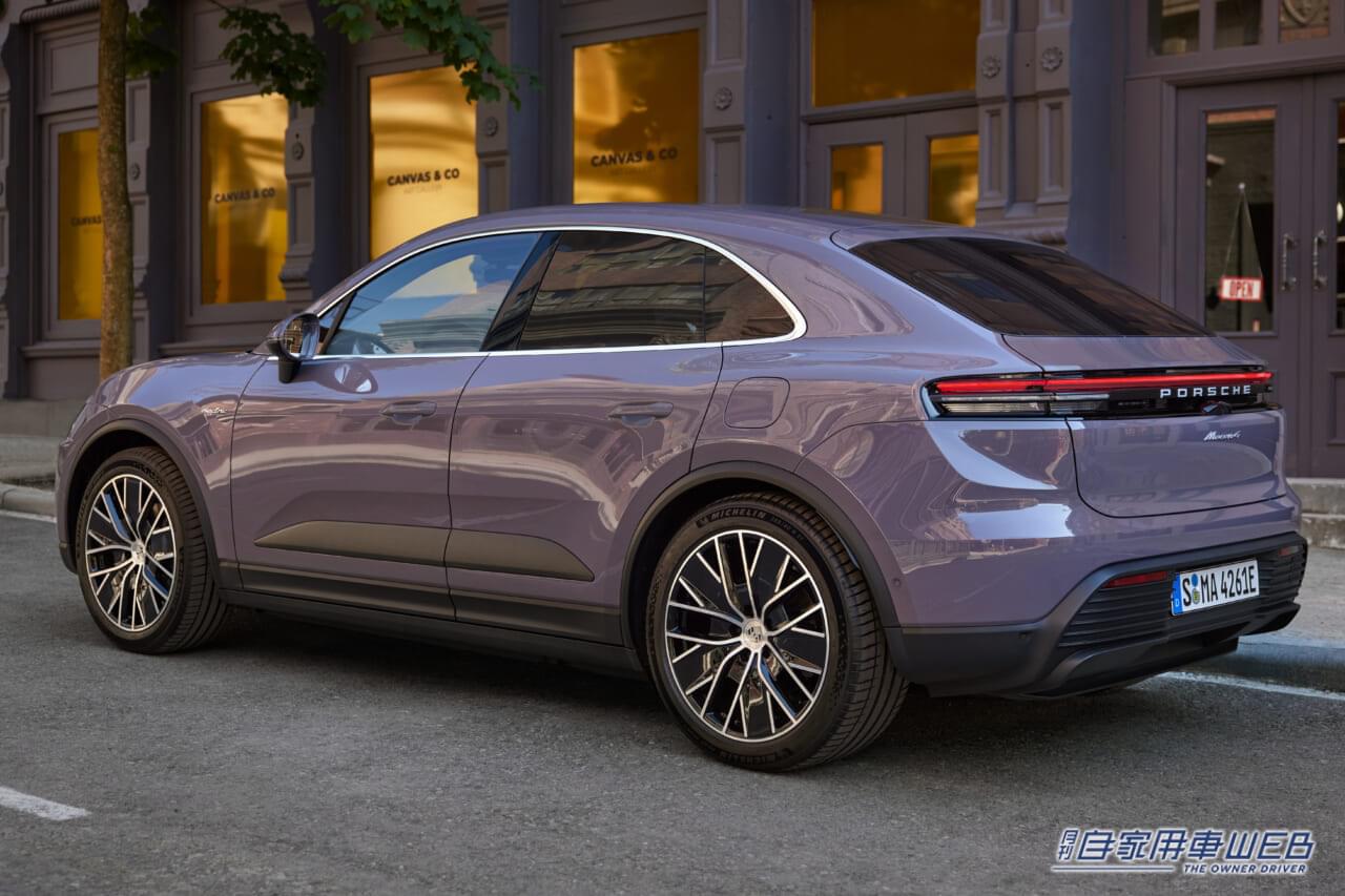 |ポルシェ、新型マカンをワールドプレミア! ポルシェSUV初のフル電動モデルとして登場