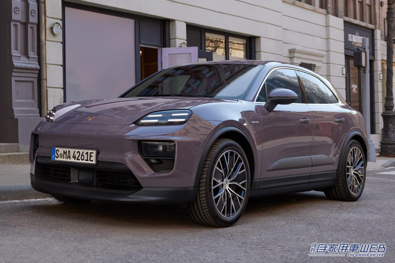 |ポルシェ、新型マカンをワールドプレミア! ポルシェSUV初のフル電動モデルとして登場