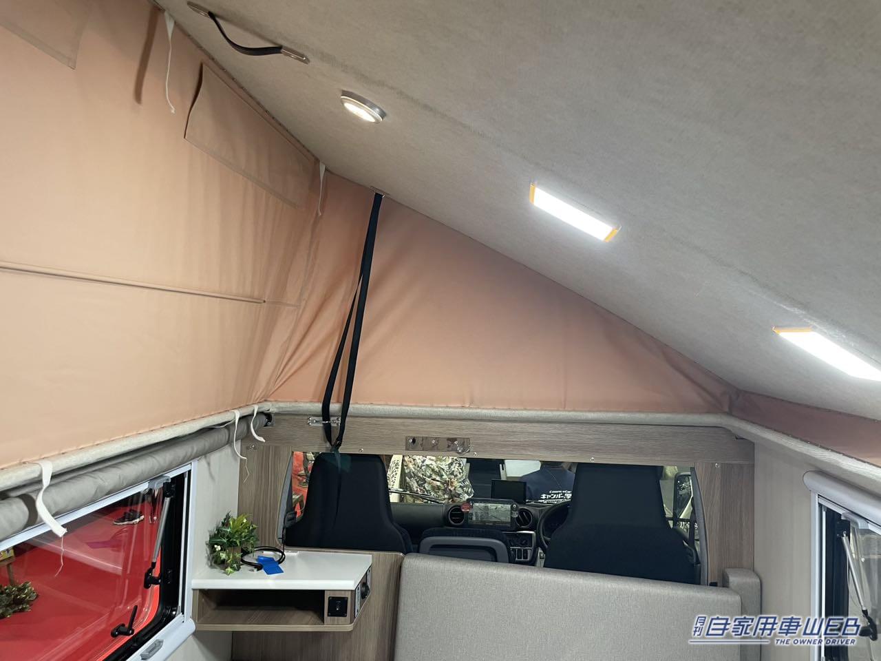 |キャンピングカー専用設計だから快適さは段違い! トヨタ カムロードがベースのキャンパー