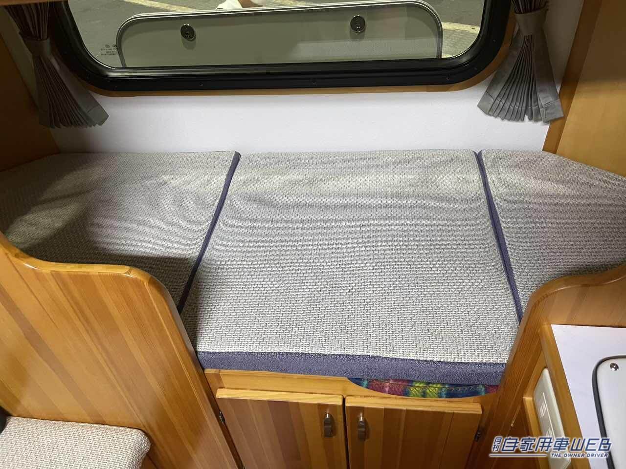 |レイアウト変更なしでベッドも使える! トヨタ タウンエースがベースのキャンパー