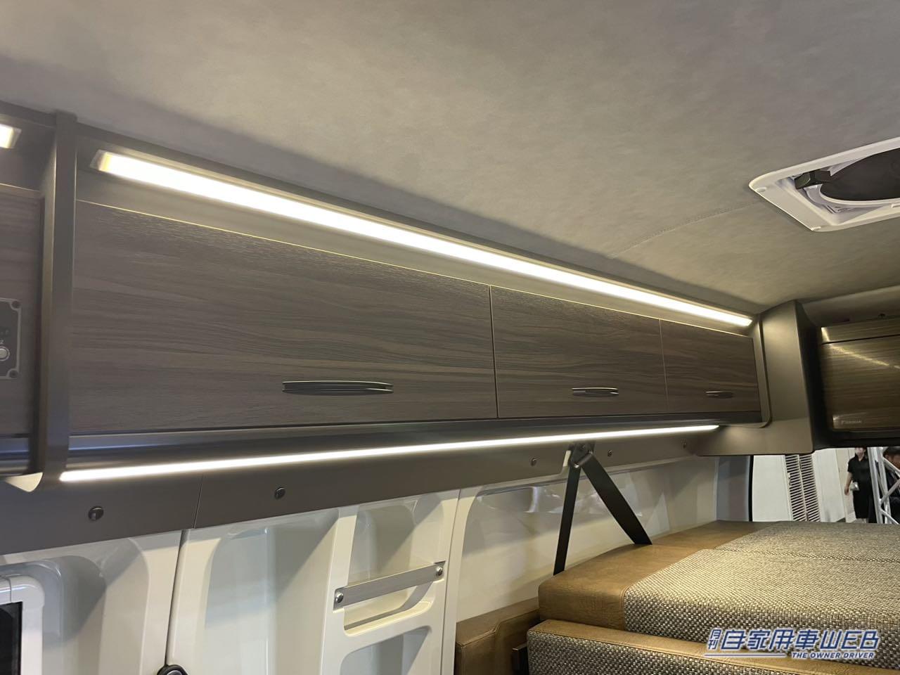 |スライド式の2段ベッドが超便利! トヨタ ハイエースがベースのキャンパー