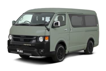 ハイエース専門店FLEX(フレックス)、2024年改良型ハイエース対応のフロントスポイラー「T-Force」の先行予約販売を開始